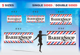 Pre-Printed Barber Banner