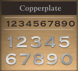 Address Numbers "Four Digits"