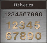 Address Numbers "Four Digits"