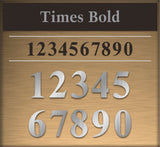 Address Numbers "Four Digits"