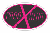 X Porn Star Decal