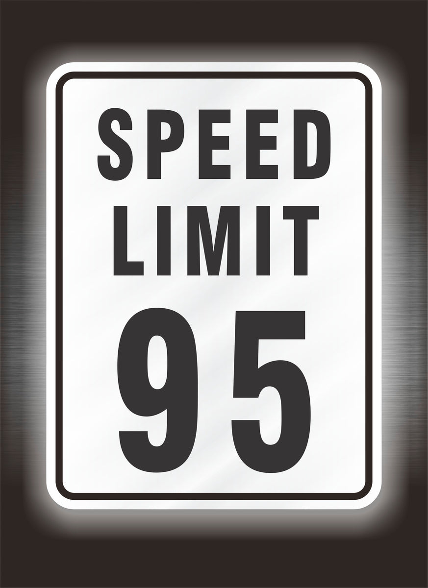 Speed Limit Sign / 95 mph – Media Gooru