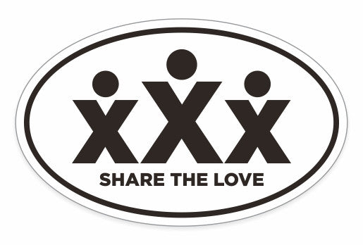 Share the love decal