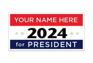 2024 Presidential Candidate Custom Decal