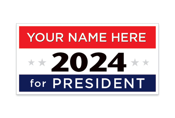 2024 Presidential Candidate Custom Decal