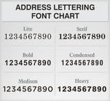 Address Lettering