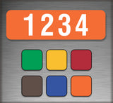 Address Marker Horizontal