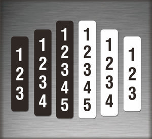 Mailbox Post Aluminum Address Sign