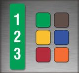 Address Marker Vertical