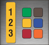 Address Marker Vertical