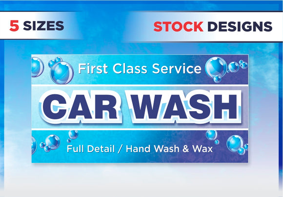 Car Wash Banner