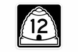 Highway 12 Decal