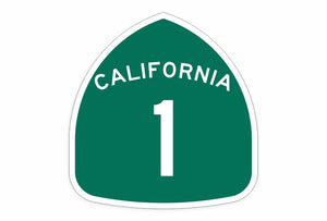 PCH Higway Decal Route 1