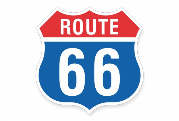 Route 66 Decal