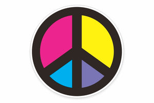 Peace Symbol Decals & Stickers