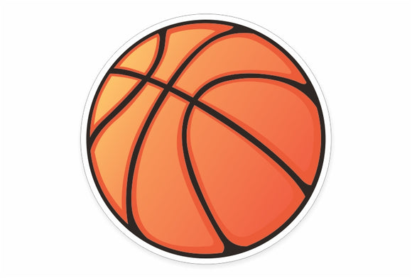 Basketball Decals and Stickers