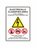Electrically Classified Area Division 2 Decal