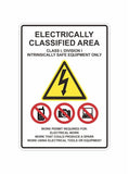 Electrically Classified Area Decal