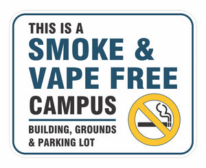 Smoke Free Campus Decals