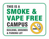 No Smoking Door Decals