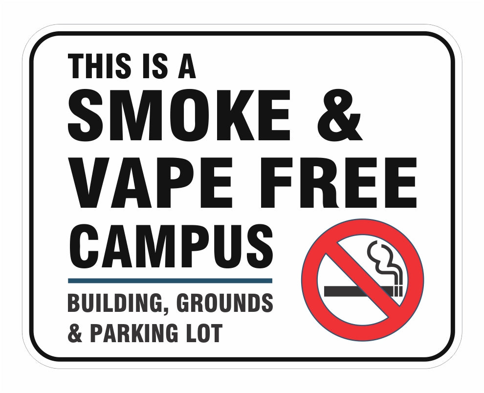 elf bar vape uk Smoke Free, Vape Free Laws & Signage main image 1