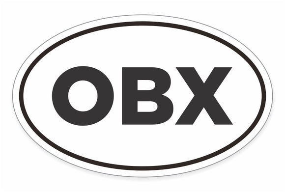 Classic OBX Decal