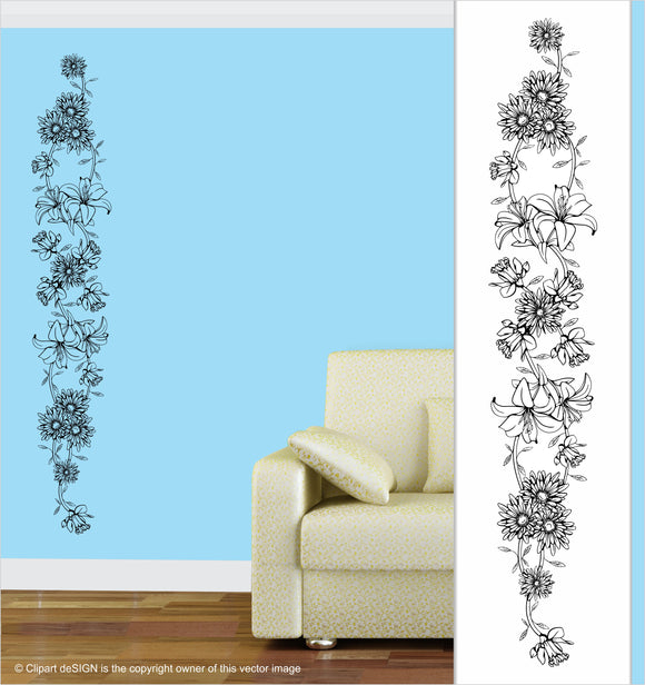 Floral Wall Decal