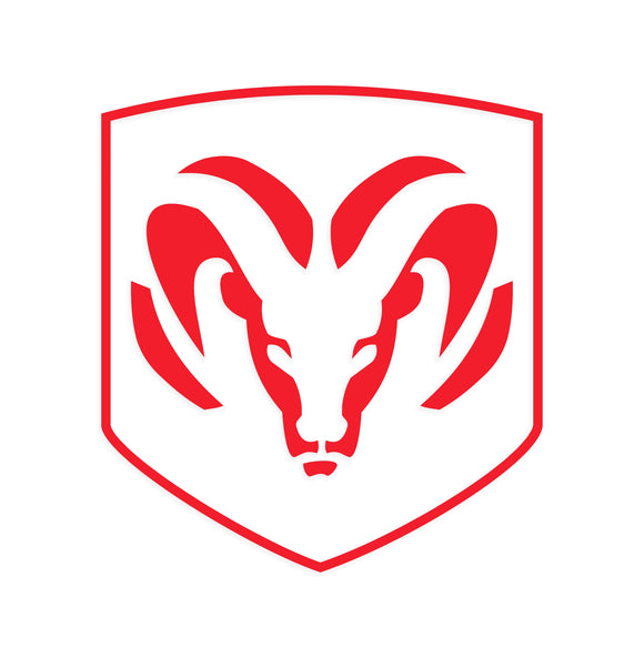 Dodge Ram Head Decal
