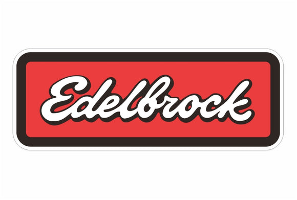 Edelbrock Decal