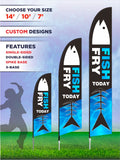 Fish Fry Banner & Flag