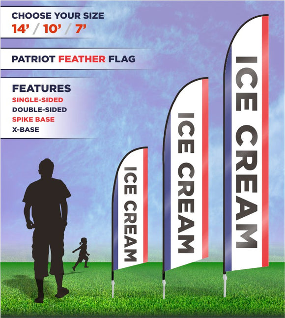 Ice Cream Flags and Banners