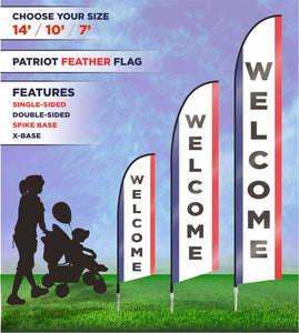 Welcome Flags and Banners