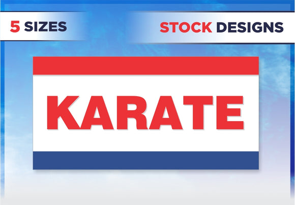 Karate Banner