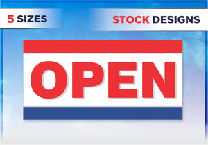 Open Banner
