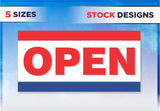 Open Banner