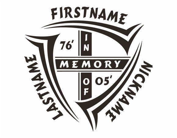 Custom In Memory Decal