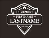 Custom In Memory of Car Decals & Stickers