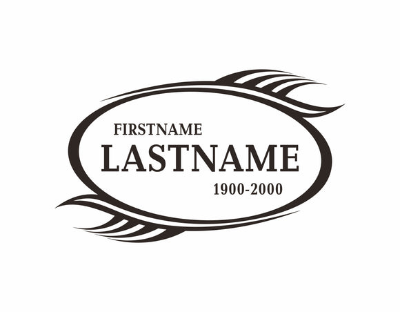 In Memory Decals & Stickers