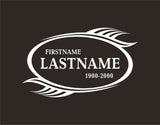 Customize your own in memory decal