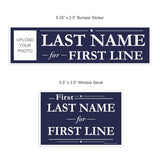 Dark Blue Serif