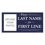 Dark Blue Serif