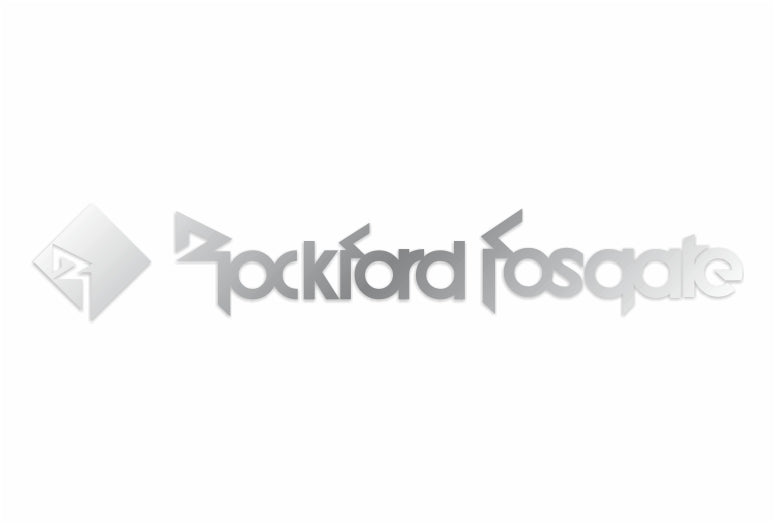 Rockford fosgate store decal