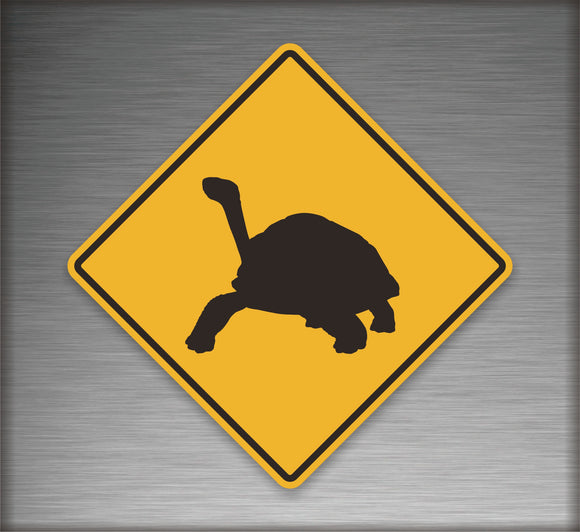 Turtle Crossing Sign