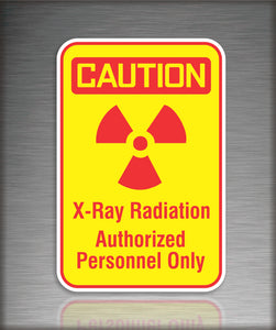 X-Ray Radiation Personnel Only
