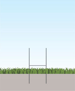 Low Profile Coroplast Step Stake