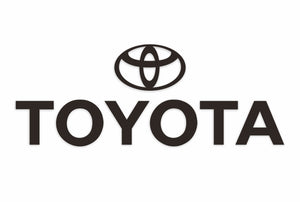 Toyota Text Decal